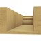 Ekena Millwork 6in. W x 4in. H x 20in. L Monterey Woodgrain TimberThane Rafter Tail, Primed Tan RFTUR06X04X20MONRCPR - alternate 3